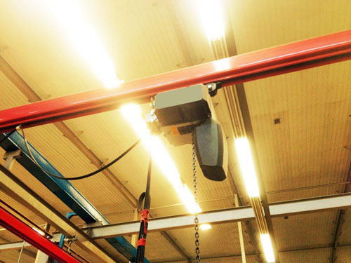 Which working environment is the European crane suitable for?