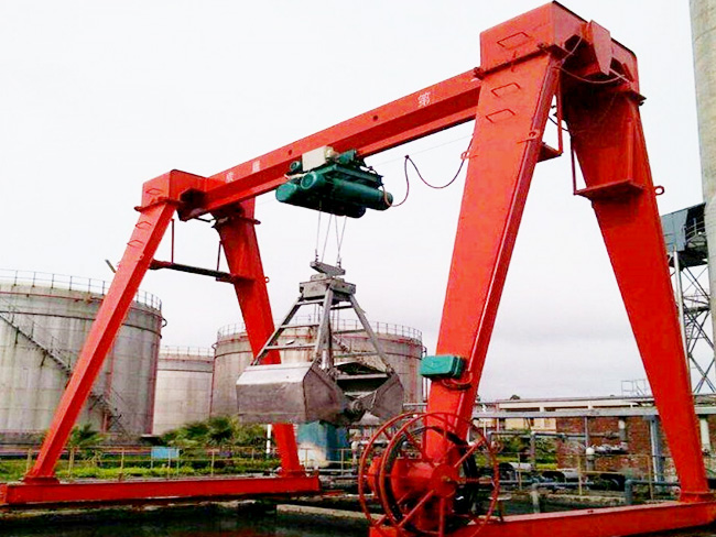 MHZ electric hoist grab crane