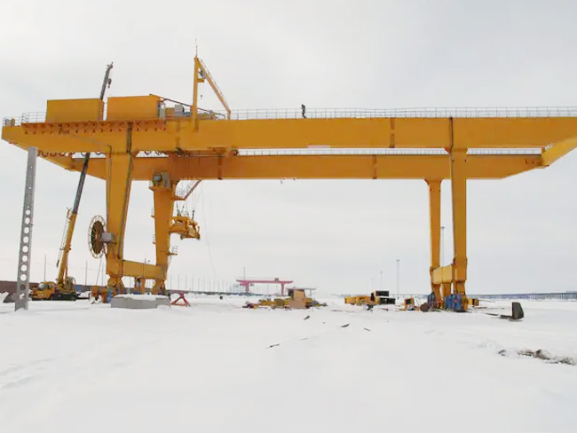 Rail Mounted Container Gantry Cranes