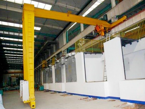 BMH type semi-gantry crane