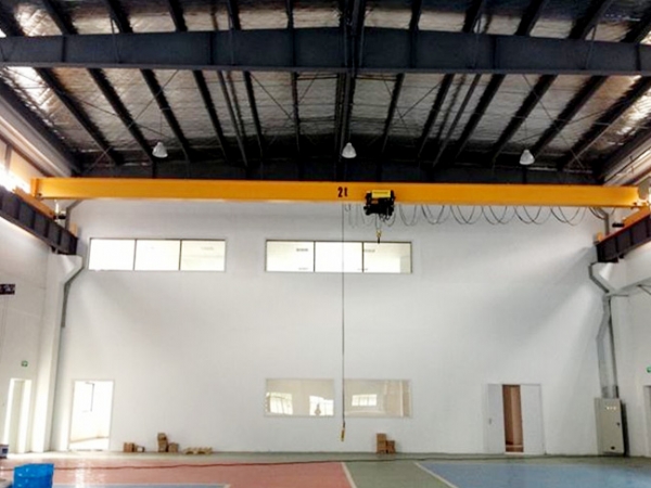 European single beam crane
